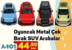 OYUNCAK METAL ÇEK BIRAK SUV ARABA OYUNCAK METAL ÇEK BIRAK SUV ARABA